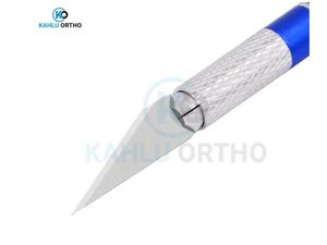 KAHLU ORTHOPEDIC ผู้จัดจำหน่ายด้ามมีดผ่าตัดและใบมีดสแตนเลสสีน้ำเงินคุณภาพดีที่สุด ขายดี ไม่ลื่น ใช้พลังงานจากมือ - Product Image 5