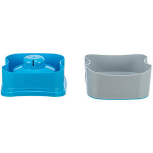 Bouteille d'eau de voyage 21 11 21 cm gris foncé bleu pétrole - Product Image 5