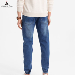 Pantalones Joggers de Mezclilla para Hombre, Último Diseño, Servicio OEM, Pantalones Joggers Lavados, Cómodos - Product Image 6