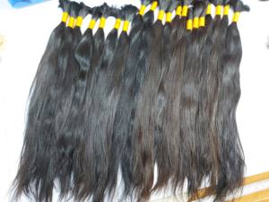 ผมแท้ถักเปียแบบตรง น้ำหนัก 100 กรัม ยี่ห้อ Arrow Exim ผมอินเดียแท้แบบ Remy ไม่มีตะเข็บต่อ ขายส่ง - Product Image 3