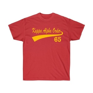 เสื้อยืดลายกราฟิกใหม่สำหรับวิทยาลัย เสื้อชมรมและชมรมนักศึกษาแบบกำหนดเองได้ พิมพ์สีตามสั่ง เสื้อยืดพี่น้องชาติพันธุ์กรีก สำหรับเด็กผู้หญิงและผู้หญิง - Product Image 5