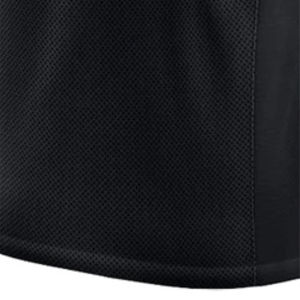 Jersey de Fútbol Americano Negro Personalizado, Uniforme de Equipo Sublimado, Cuello en V, Ropa Deportiva para Práctica y Juego - Product Image 2