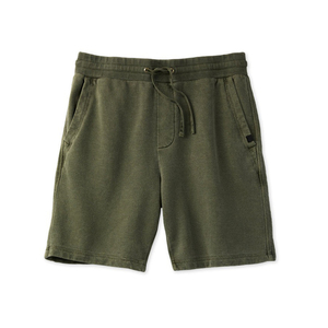 Pantalones Cortos de Lona para Hombre 2025, 100% Algodón, Lavado Ácido, Largos hasta la Rodilla, con Cintura Elástica Resistente, Cordón Ajustable y Logotipo Personalizado - Product Image 1