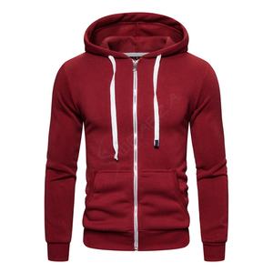 Sudaderas con capucha con cremallera y cremallera personalizadas Fabricantes de ropa de peso pesado de gran tamaño Sudaderas con capucha lisas unisex para ropa informal - Product Image 2