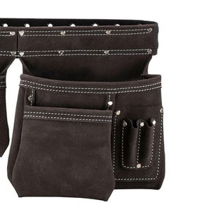 Premium Heavy-Duty Leather Tool Pouch Tool Bag for Professionals with Customizable Tool Belt - Product Image 4