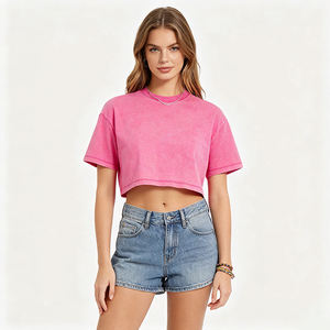 Camiseta sin Mangas con Cuello Redondo para Mujer, PIHA SPORTS, Color Rosa Sólido, Tejido de Punto, Spandex, Poliéster, Transpirable, Elástica, Informal, 120g - Product Image 3