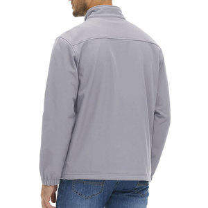 Waterproof Warm Softshell <b>Jackets</b> <b>Men</b> Raining Hiking Outdoor Working Multi Pockets Zipper Softshell <b>Jackets</b> <b>For</b> Sale - Product Image 4
