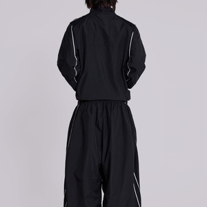 Custom Logo Loose Fit Winter Eco-Friendly Active Wear <b>Workout</b> 100% Polyester Dry Fast Windbreaker Full Zipper Men <b>Jacket</b> - Product Image 3