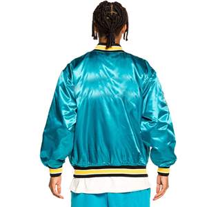 Veste en satin 100% polyester, logo d'équipe universitaire et de club, veste de baseball, veste de collège, personnalisation - Product Image 6