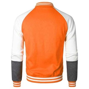 Blouson universitaire d'hiver unisexe de créateur, 100% coton, avec impression en relief, décontracté, respirant, tendance, style baseball universitaire - Product Image 2