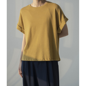 เสื้อยืดแขนสั้นผ้าป่านผสมฝ้าย ระบายอากาศได้ดี สำหรับฤดูร้อน - Product Image 1