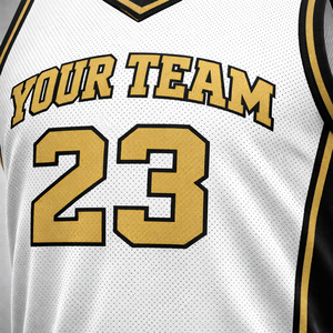 Camiseta de Baloncesto de Secado Rápido, Transpirable, 100% Poliéster, Personalizada con Nombre y Número del Jugador, Bordada y Sublimada, OEM, Tallas Grandes - Product Image 3