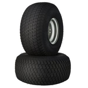 Paquete de 2 Neumáticos para Tractor S-Turf de 3.5 Pulgadas 20x8-8 sin Cámara con Llanta para Cortacésped, Conjunto de Rueda con Neumático - Product Image 1