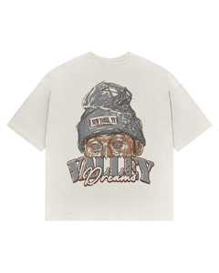 Camiseta de Algodón Oversize Personalizada Y2K para Hombre, Manga Corta con Estampado Personalizado, Estilo Urbano, Corte Holgado, Hombros Caídos, 320g - Product Image 4
