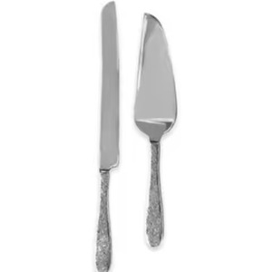 Ensemble de service à dessert en métal de qualité supérieure, collection de couteaux à gâteau pour banquets et événements de restauration - Product Image 6