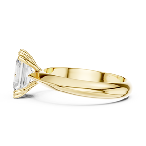 แหวนหมั้นเพชรทรงรัศมี 1.50 กะรัต เพชรเลี้ยงในห้องปฏิบัติการ ทอง 14K พร้อมใบรับรอง IGI ระดับ VS1 สี E สำหรับวันครบรอบแต่งงาน - Product Image 2