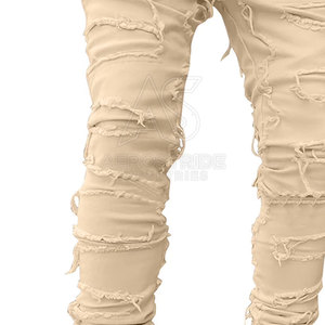 Pantalones Casuales de Lona Ligeros para Hombre, Diseño Moderno, Cierre de Botones, Hechos a Medida, Precio al por Mayor, MOQ Bajo, en Venta - Product Image 5