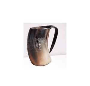 Tasses en corne Zealous Collector : Artisanat raffiné, fait main, personnalisable, style classique, pour l'affichage et l'usage pratique, idéal pour les fêtes - Product Image 2