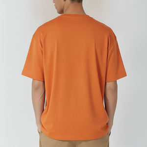 เสื้อยืดคอตตอนเจอร์ซีย์ 100% หนัก 180 กรัม ทรงหลวม สไตล์ฮิปฮอป ใส่สบาย ขายดี - Product Image 3