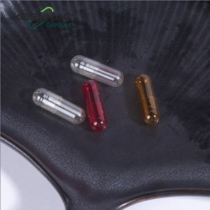 كبسولات جيلاتينية فارغة صالحة للأكل بأحجام 000،00،0،1،2،3،4،5، كبسولات نباتية شفافة من HPMC - Product Image 5