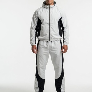 Conjunto Deportivo de Chaqueta con Cremallera y Pantalones de Alta Calidad, Cortavientos, Impermeable, de Poliéster, para Fitness, Pesca, Caza y Actividades al Aire Libre - Product Image 6