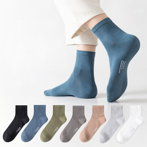 High Performance Spandex/Polyester Anti-Bacterial Men's <b>Winter</b> Hiking Crew <b>Socks</b> <b>Thick</b> Cushion Knitted OEM ODM Private Label - Product Image 3