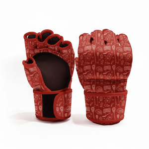 Gants de combat légers, respirants, confortables et durables en cuir PU pour l'équipement de protection sportive et le sparring - Product Image 6