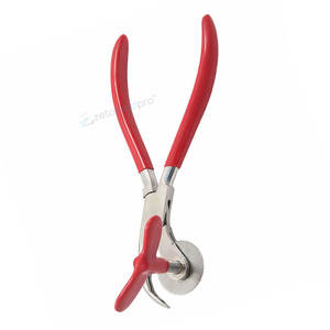 Coupe-anneaux 170 mm en acier inoxydable avec poignée en PVC pour la fabrication de bijoux, artisanat DIY, pince à couper les anneaux, personnalisable OEM ZETOMED PRO - Product Image 4