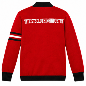 Pulls à col en V B2B pour les sororités/fraternités/écoles/collèges/universités, cardigans tricotés unisexes - Product Image 3