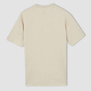 Camiseta de Hombre, Cuello Redondo, Manga Corta, Color Sólido, 100% Algodón, Corte Holgado, Estilo Casual Elegante, Tejido de Punto, Secado Rápido, Transpirable - Product Image 6