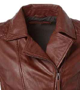 Custom Women Genuine Leather Biker Jacket Breathable Winter OEM ODM Custom Logo Embroidery Private Label Manufacturer - Product Image 6