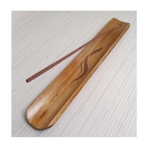 Quemador de Incienso Portátil Ecológico, Soporte de Madera de Bambú para Varillas Aromáticas - Product Image 4