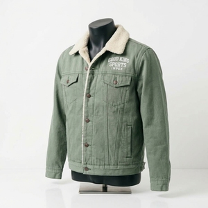 <b>Men's</b> Denim Sherpa <b>Jacket</b> Winter Warm Fleece Lined <b>Trucker</b> <b>Jacket</b> Wholesale Custom Denim <b>Jacket</b> Manufacturer - Product Image 2
