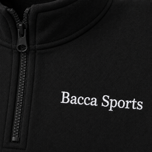Sweat-shirt d'hiver à col zippé noir brodé avec logo personnalisé, streetwear pour femmes, pull à capuche en polaire, fabricant OEM en gros - Product Image 5