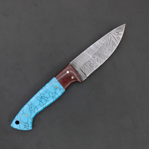 Couteaux de chasse dotés d'une lame fixe robuste et d'un manche profond pour une coupe contrôlée lors des tâches de camping en extérieur - Product Image 3