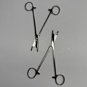 Pinzas de Bloqueo Manuales de Acero Inoxidable Dentavex, Punta Recta y Curva, Pinza Hemostática Quirúrgica Reutilizable, Instrumento de Precisión con Certificación CE - Product Image 3