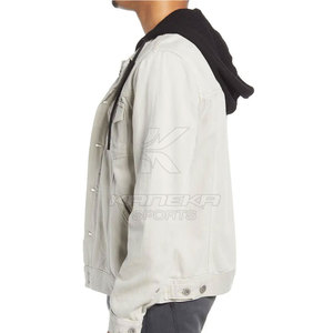 Chaqueta de Mezclilla para Hombre, Nueva Colección de Invierno, 100% Algodón, Diseño Casual y Elegante, Transpirable, Ecológica, Duradera, para Uso Diario - Product Image 3