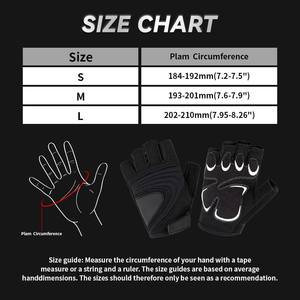 Unisex Half-Finger Weight Lifting Gloves With Palm Guard Breathable Mesh Non-Slip Gym Fitness Workout Gloves - Product Image 6