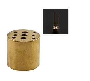 Porta Incienso de Latón de Alta Calidad para el Hogar, Uso Festivo y de Aromaterapia, Nuevo Diseño con Acabado Pulido, Porta Incienso para Meditación - Product Image 4