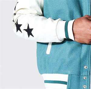 เสื้อแจ็คเก็ตบอมเบอร์วาร์ซิตี้สไตล์วินเทจปักโลโก้ตามสั่งสำหรับผู้ชาย  ขายส่งสำหรับฤดูหนาว  แบบสตรีทแฟชั่น  ผ้าฝ้าย  ตกแต่งด้วยตัวอักษร - Product Image 4