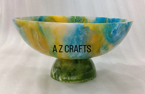 Top Class Food-Grade Resin Serving Bowl Perfect Home Decor Elegant Party Tableware & Table Decorations Resin Salad Servin - Product Image 3