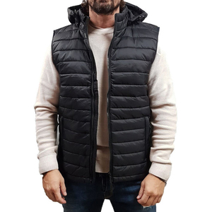 Chaleco Acolchado Personalizado para Hombre, Informal, Ligero, para Exteriores, Sin Mangas, con Cremallera Completa, Chaqueta Acolchada con Logotipo Personalizado - Product Image 3
