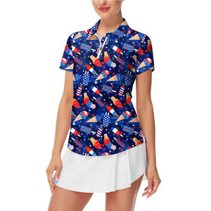 Vêtements de golf tendance pour femmes, polos de golf extensibles, confortables et respirants, pour un style de vie moderne et pour les courses de golf. - Product Image 1