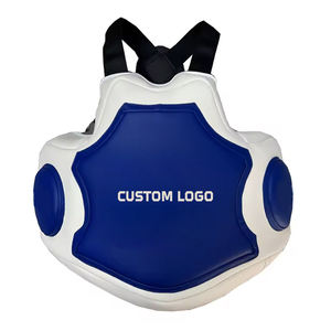 Protector de Vientre de Boxeo Ajustable y Ligero de Alta Resistencia, Soporte de Cintura de Cuero, Vendas para Muñecas, Diseño Duradero con Absorción de Impactos - Product Image 1