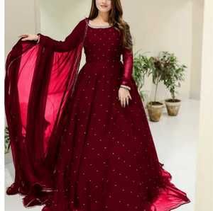 Vestido de fiesta de color morado con el diseño más hermoso para niñas a bajo precio y con MOQ bajo, elegante y con estilo. - Product Image 2