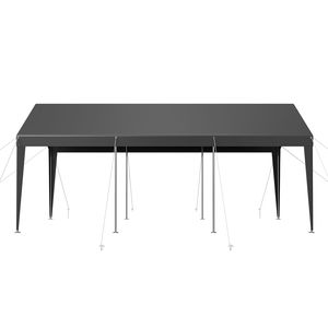 Tettoia per Auto Resistente 10 X 20 FT, Galvanizzata, Resistente ai Raggi UV e all'Acqua, Copertura Portatile per Auto da Esterno - Product Image 3