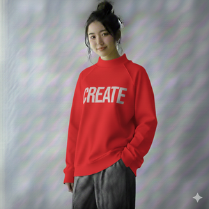 Sudadera Oversize de Cuello Alto Estampada de Manga Larga para Mujer, de Secado Rápido y Cortavientos, Ideal para Otoño e Invierno - Product Image 6