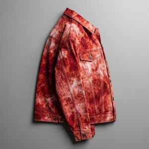 Chaqueta de Mezclilla con Lavado Ácido para Hombre |   Ropa de Calle de Invierno con Detalles de Botones, Resistente al Viento e Impermeable |   Fabricante de Mezclilla de Marca Privada OEM Personalizada - Product Image 3