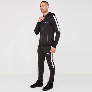 Survêtements décontractés pour hommes avec logo personnalisé en gros / Survêtements élégants de qualité supérieure pour hommes en 100 % coton - Product Image 1