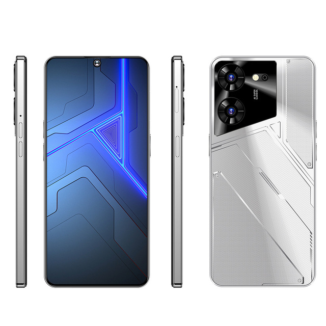2025 Original 5G Smartphone Povo5 New Gaming Mobile Phone Smart Phone I15 Cheap Cellphone Smartphone